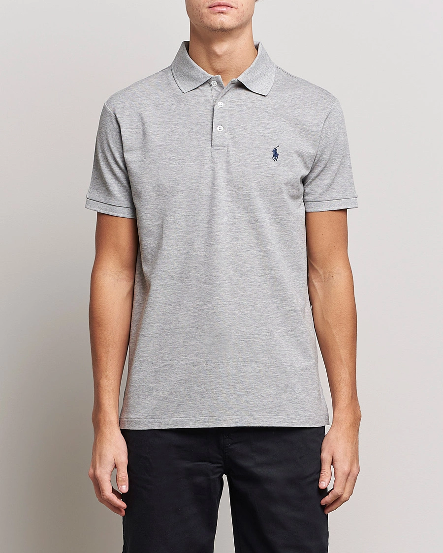 Herre | Polotrøjer | Polo Ralph Lauren | Slim Fit Stretch Polo Andover Heather