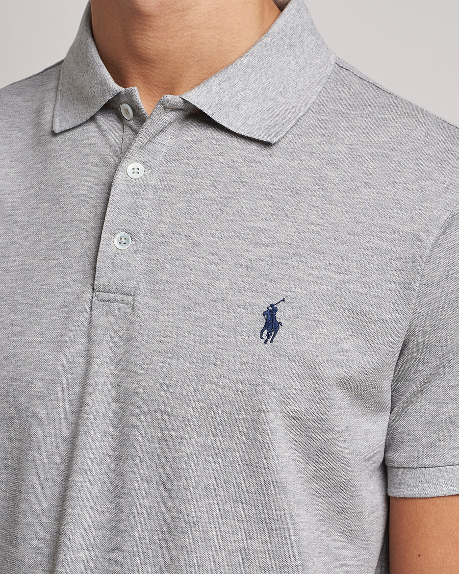 Herre | Polotrøjer | Polo Ralph Lauren | Slim Fit Stretch Polo Andover Heather