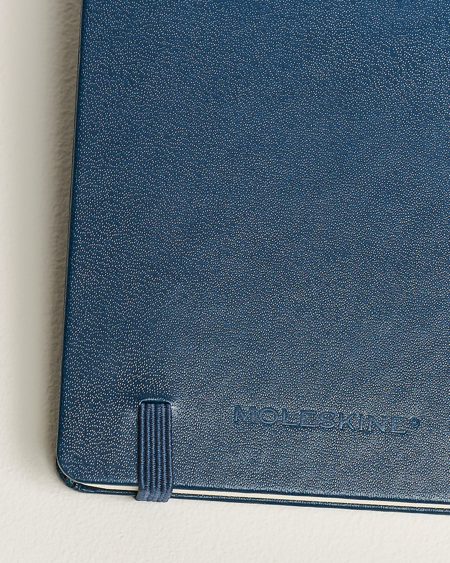 Herre | Notesbøger | Moleskine | Plain Hard Notebook Pocket Sapphire Blue