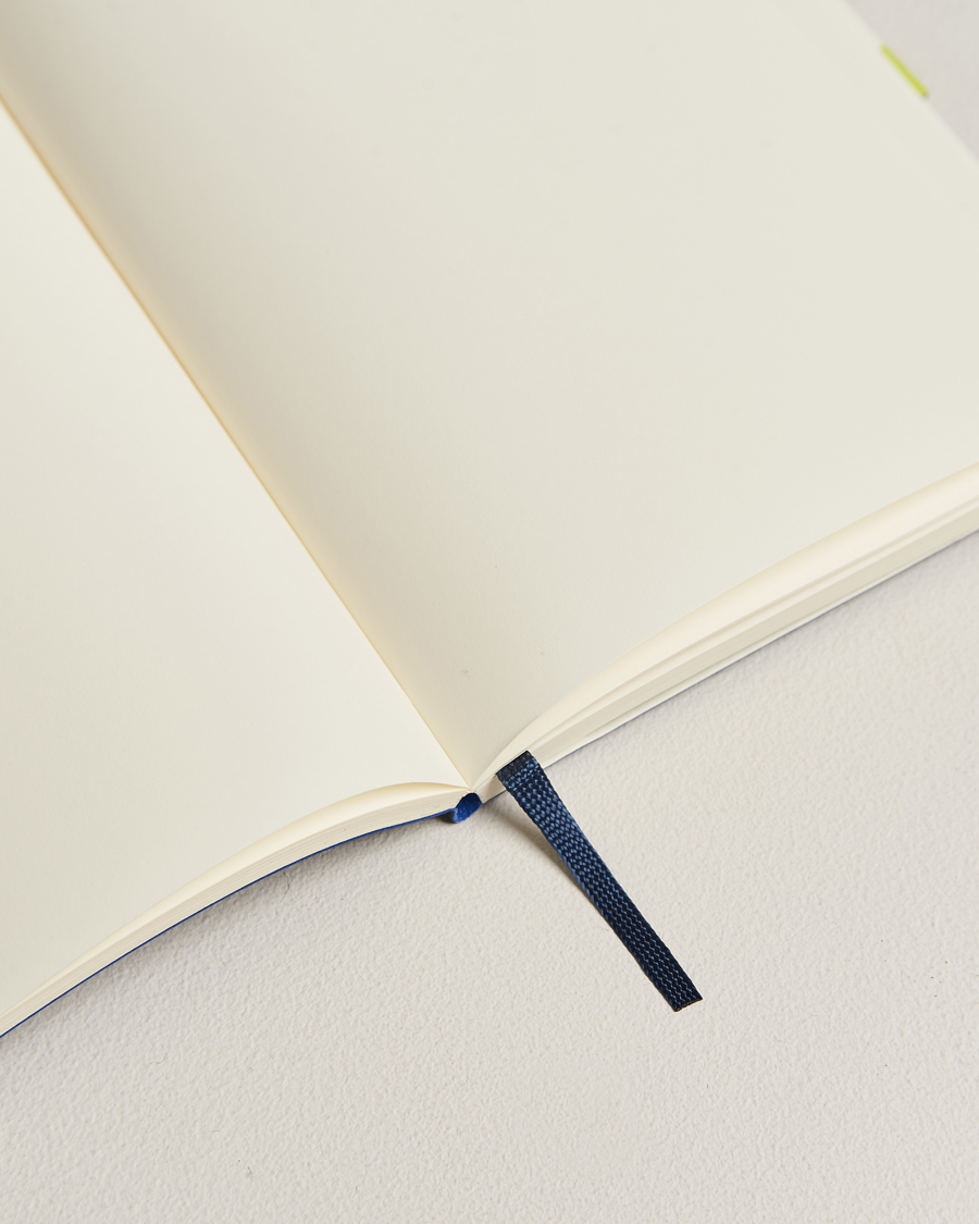 Herre | Moleskine Plain Soft Notebook Large Sapphire Blue | Moleskine | Plain Soft Notebook Large Sapphire Blue