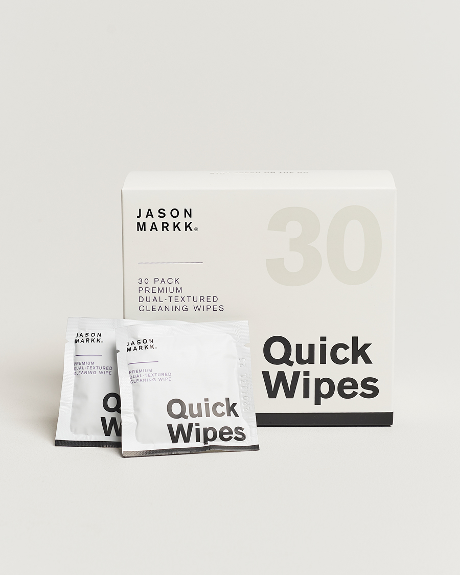 Herre | Børster og pudseredskaber | Jason Markk | Quick Wipes, 30 sheets