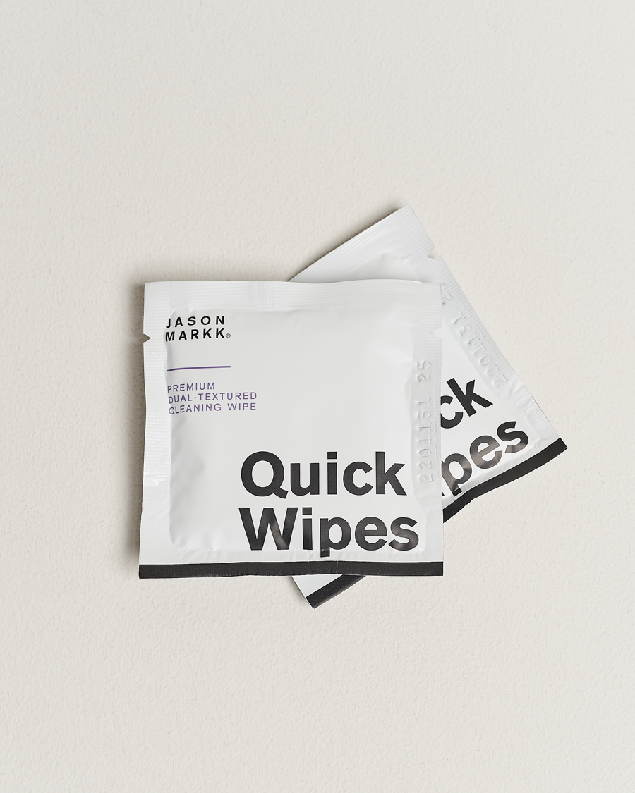 Men | Shoe Care | Jason Markk | Quick Wipes, 30 sheets