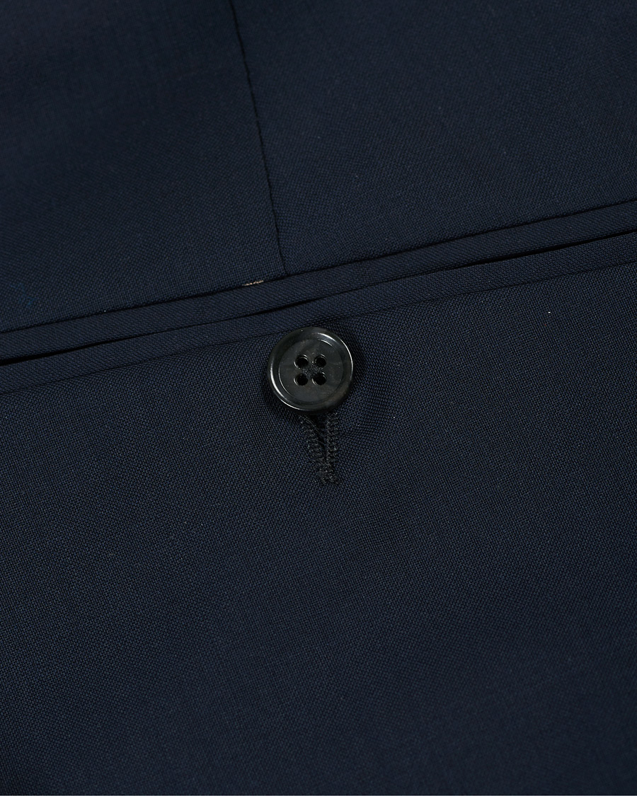 Herre | Bukser | J.Lindeberg | Paulie Comfort Wool Trousers Navy