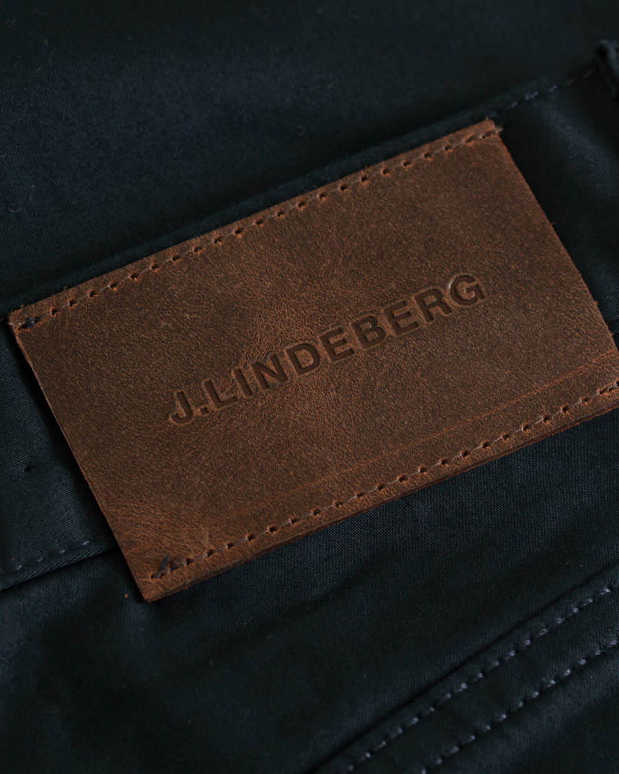 Herre | Jeans | J.Lindeberg | Jay Satin Stretch Jeans Navy