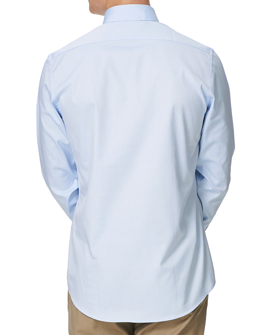 Herre | Skjorter | Stenströms | Slimline Button Down Shirt Light Blue