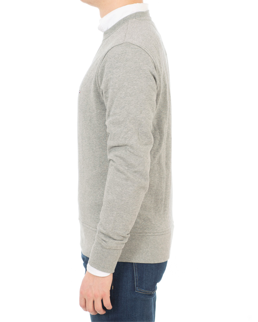 Herre | Trøjer | Tommy Hilfiger | Cotton Crew Neck Sweatshirt Cloud Heather