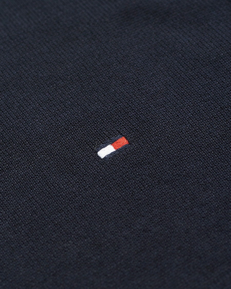 Herre | Trøjer | Tommy Hilfiger | Cotton/Silk Crew Neck Pullover Sky Captain