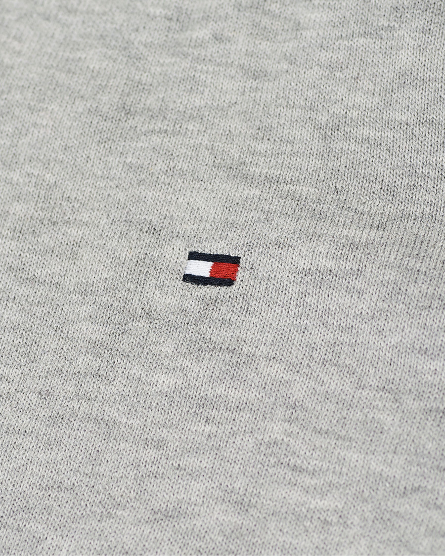 Herre | Trøjer | Tommy Hilfiger | Cotton/Silk V-Neck Pullover Cloud Heather