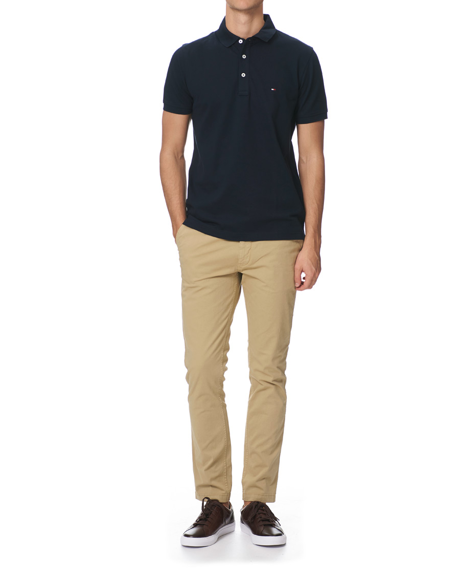 Herre | Polotrøjer | Tommy Hilfiger | Slim Fit Polo Sky Captain