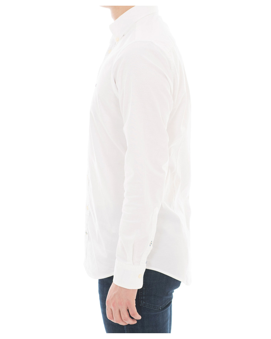 Herre | Skjorter | Tommy Hilfiger | Slim Fit Stretch Oxford Shirt Bright White