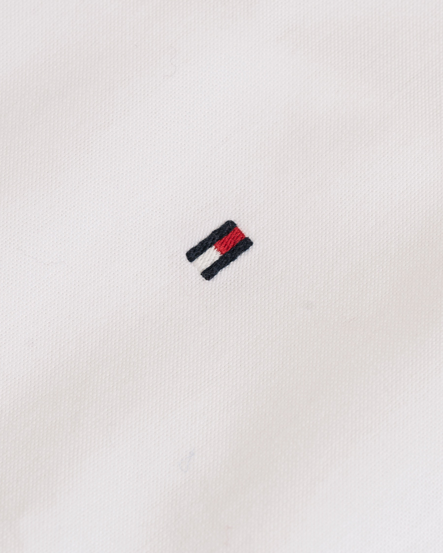 Herre | Skjorter | Tommy Hilfiger | Slim Fit Stretch Oxford Shirt Bright White