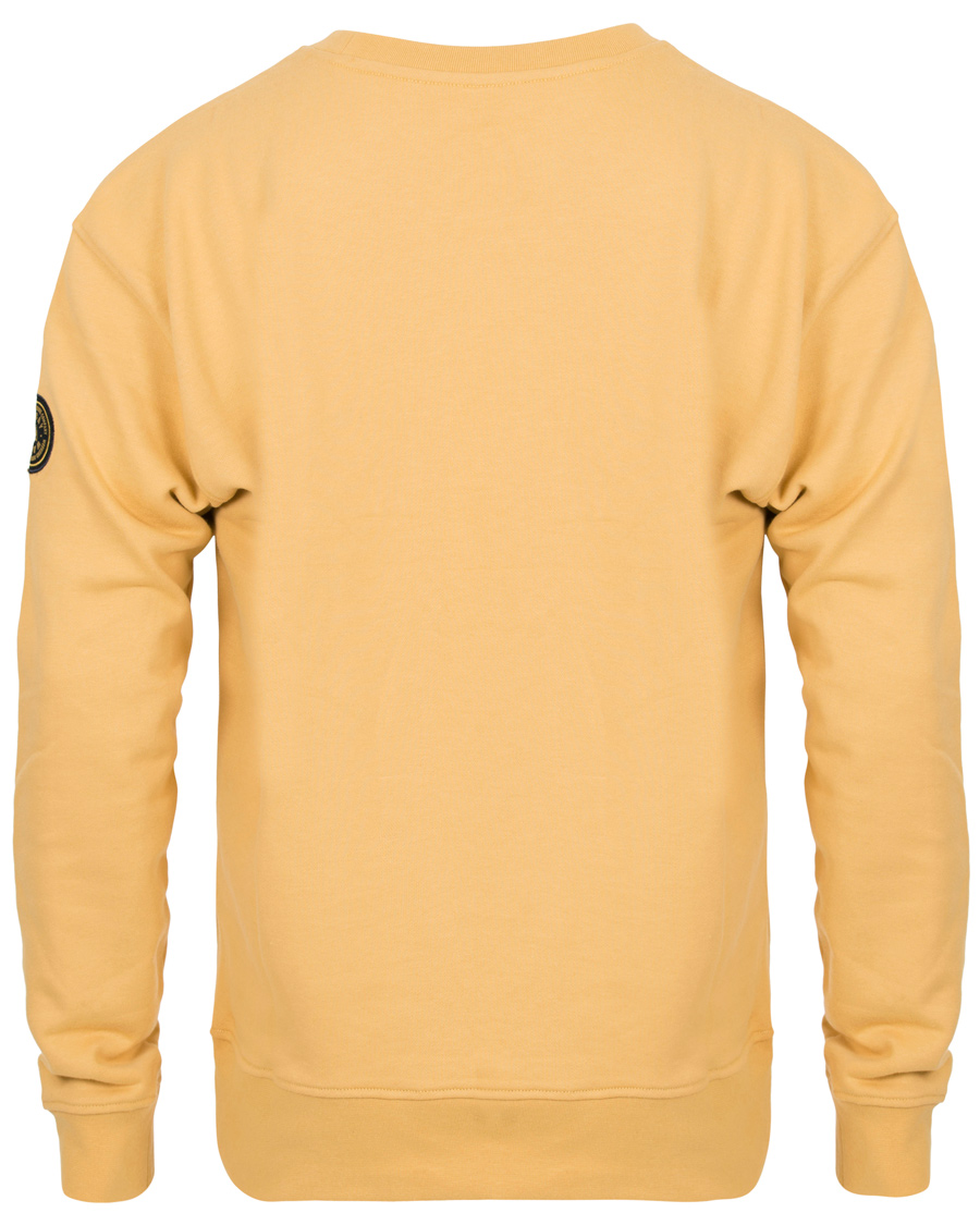 Herre | Trøjer | WACAY | Badge Sweatshirts Faded Yellow