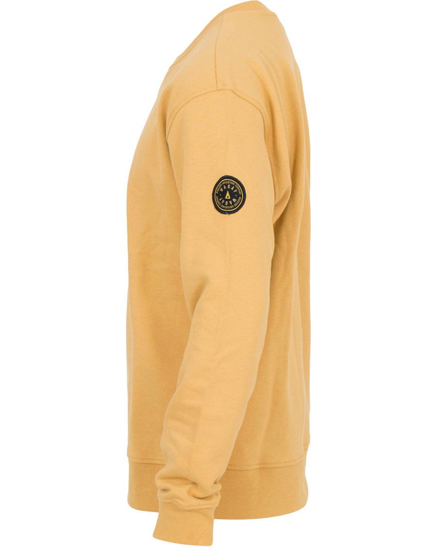 Herre | Trøjer | WACAY | Badge Sweatshirts Faded Yellow