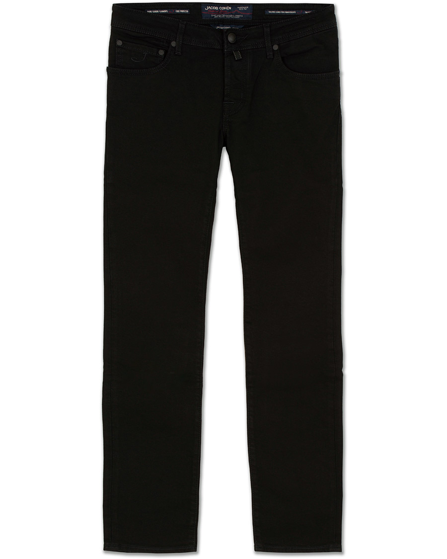 Herre | Jeans | Jacob Cohën | 622 Slim Jeans Black