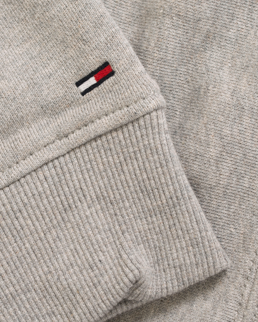 Herre | Trøjer | Tommy Hilfiger Denim | Branded Logo Hoodie Grey