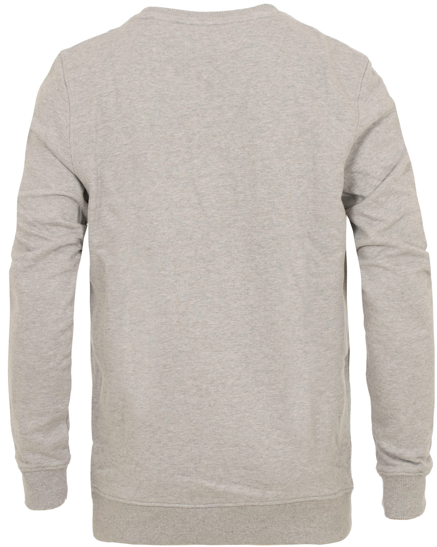 Herre | Trøjer | Tommy Hilfiger Denim | Logo Crew Neck Sweatshirt Grey