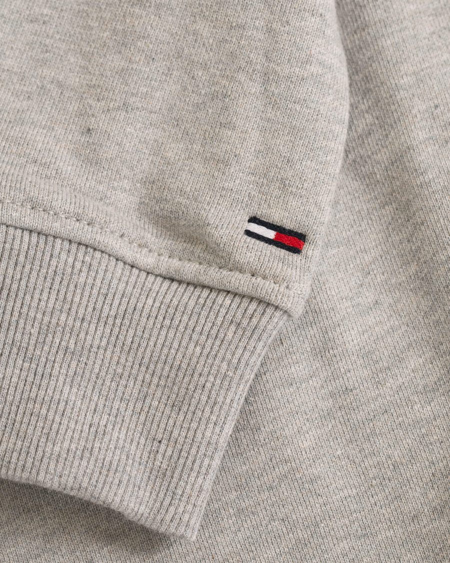 Herre | Trøjer | Tommy Hilfiger Denim | Logo Crew Neck Sweatshirt Grey
