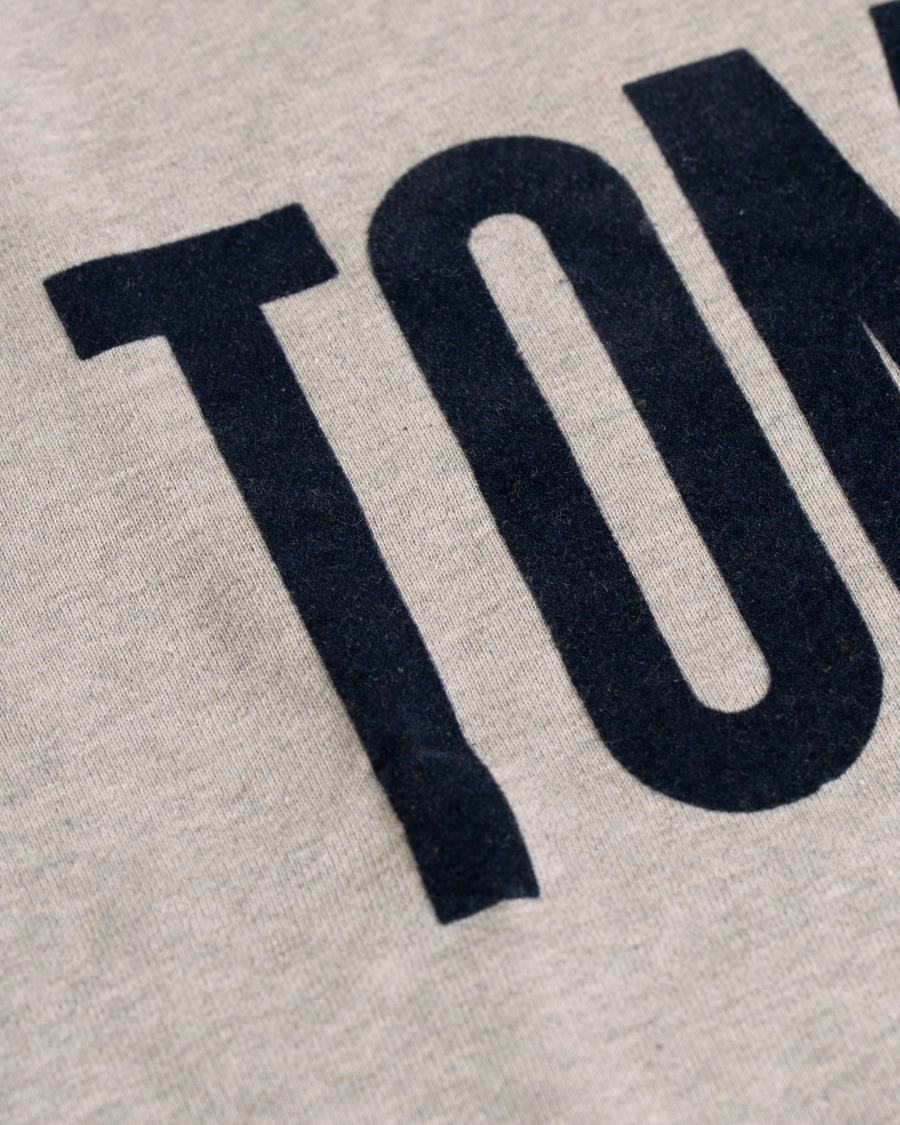 Herre | Trøjer | Tommy Hilfiger Denim | Logo Crew Neck Sweatshirt Grey