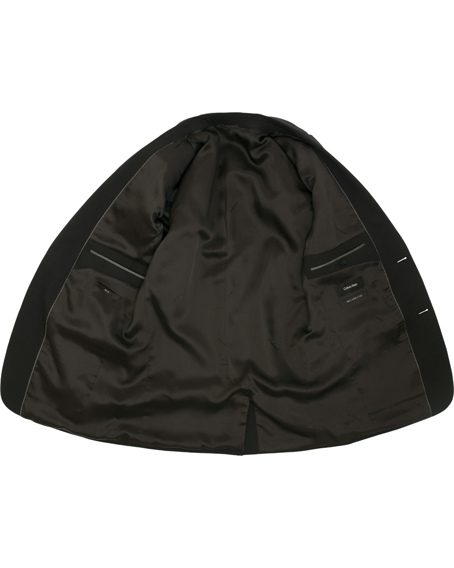 Herre | Blazere & jakker | Calvin Klein | Tirrell Stretch Wool Blazer Perfect Black