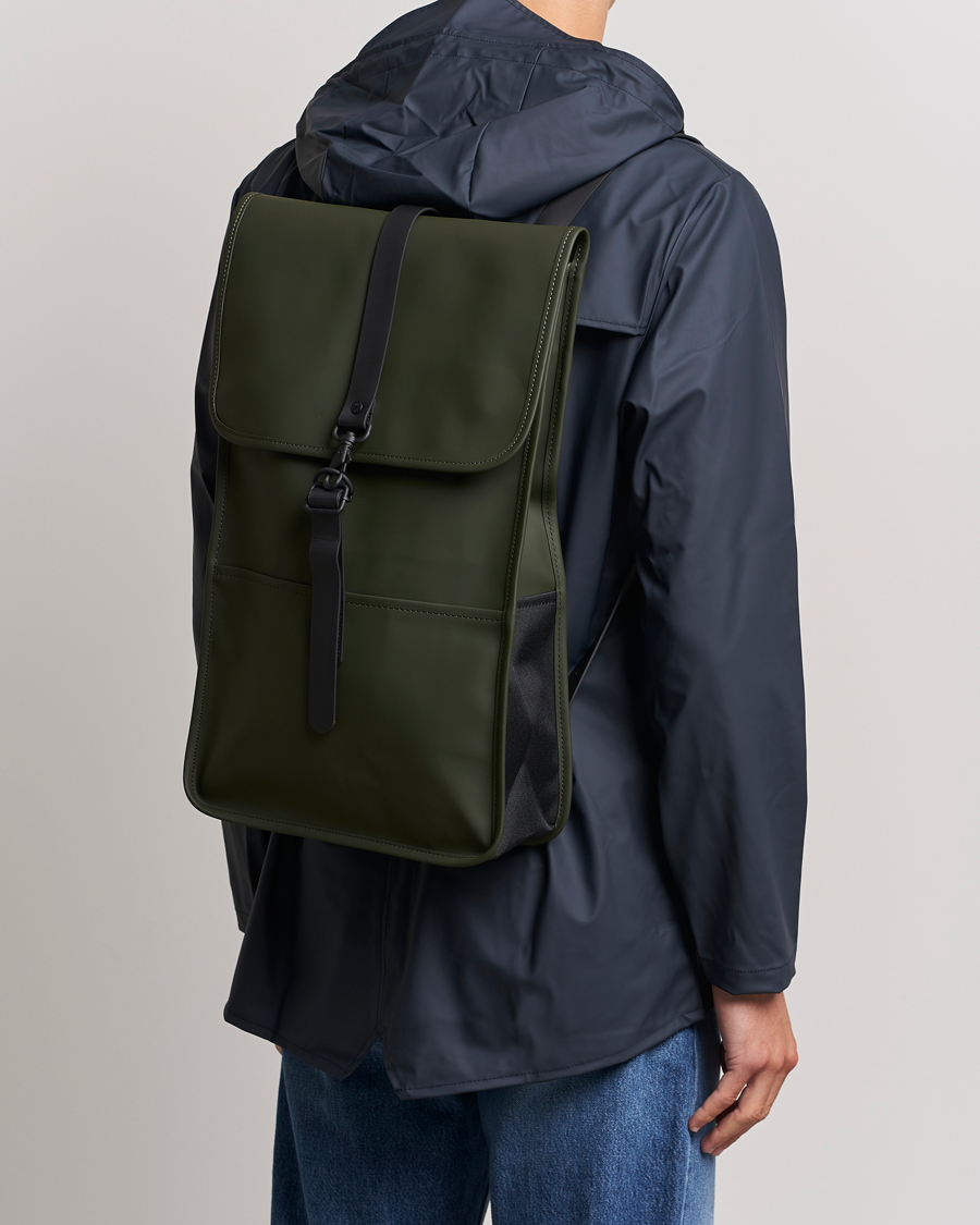 Herre | Rygsække | RAINS | Backpack Green