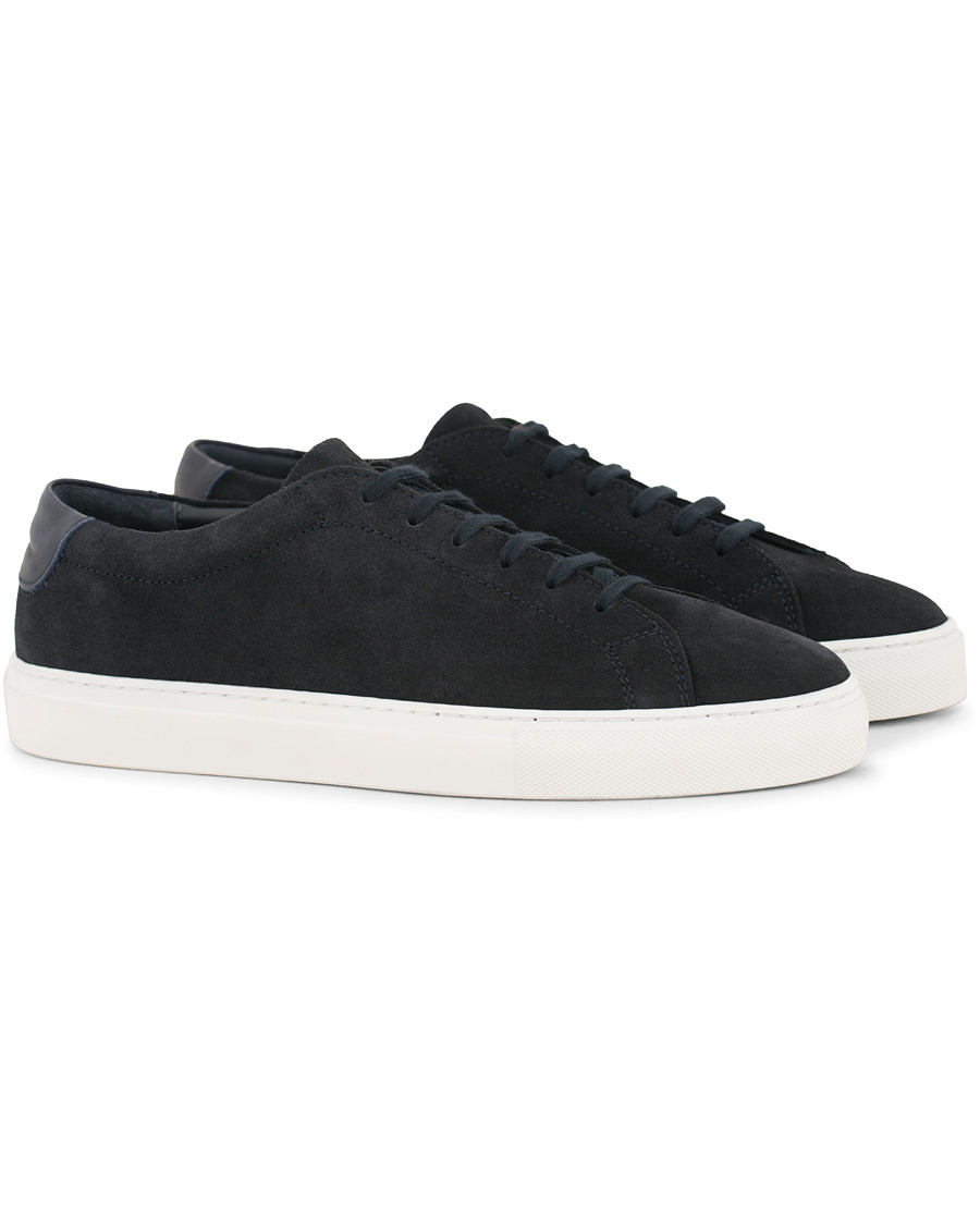 Herre | A Day's March Marching Sneakers Navy Suede | A Day's March | Marching Sneakers Navy Suede