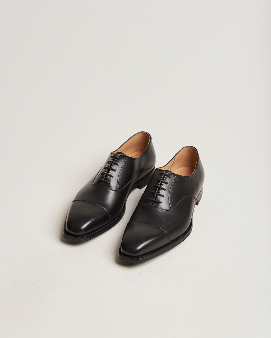 Herre | Afdelinger | Crockett & Jones | Hallam Oxford City Sole E Black Calf