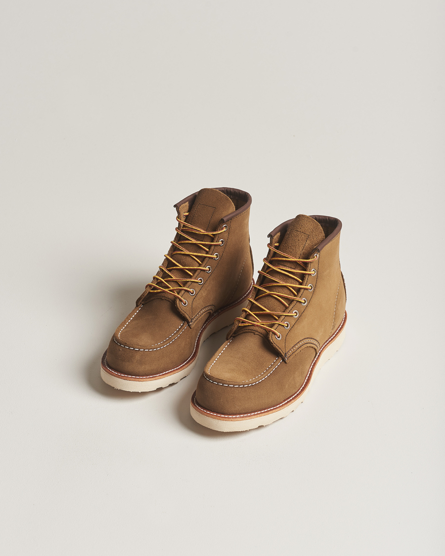 Herre |  | Red Wing Shoes | Moc Toe Boot Olive Mohave