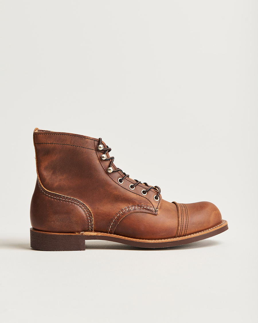 rækkevidde Stor vrangforestilling Bærecirkel Red Wing Shoes Iron Ranger Boot Copper Rough/Tough Leather - CareOfCarl.dk