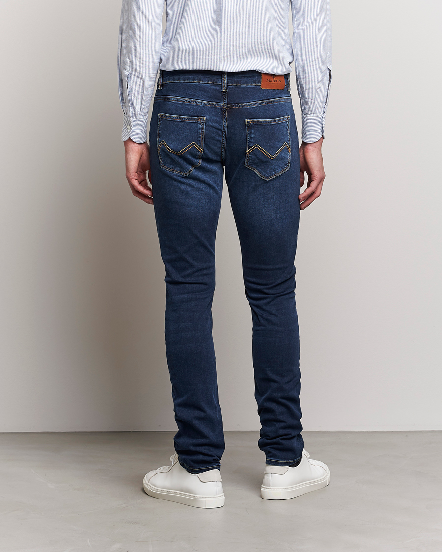 Herre | Jeans | Morris | Steve Satin Jeans Dark Wash