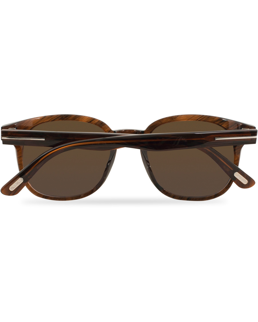 Herre | Tom Ford Frank FT0399 Sunglasses Shiny Dark Brown | Tom Ford | Frank FT0399 Sunglasses Shiny Dark Brown