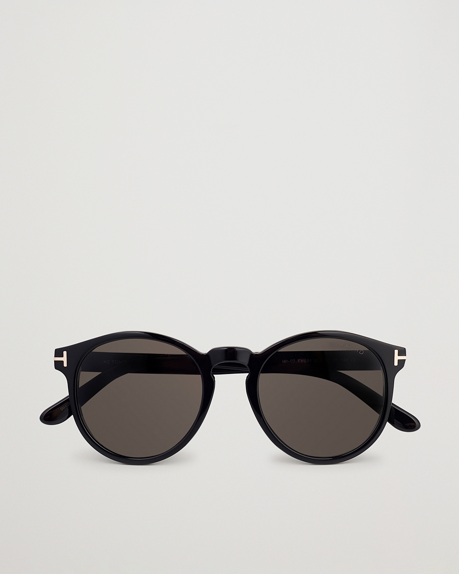 Herre |  | Tom Ford | Ian FT0591 Sunglasses Shiny Black