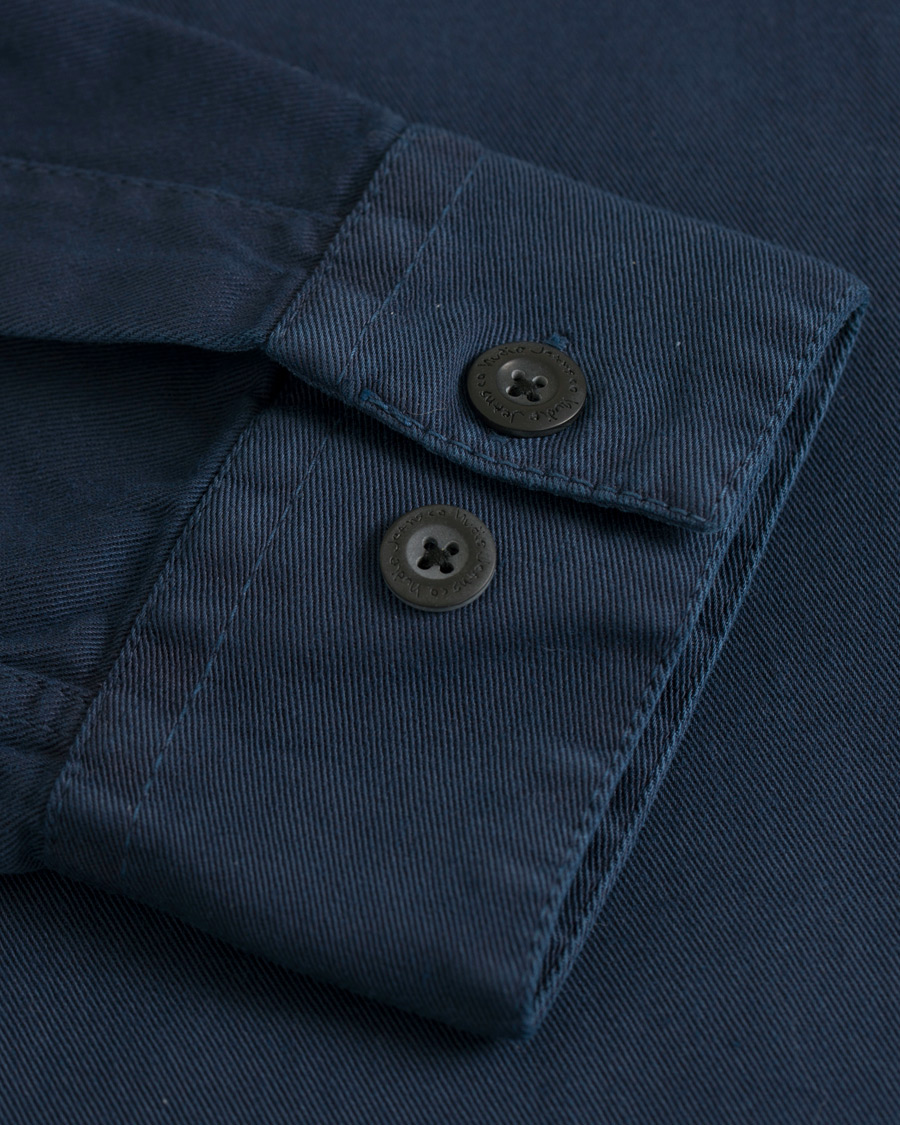 Herre | Skjorter | Nudie Jeans | Henry Pigment Dyed Shirt Midnight