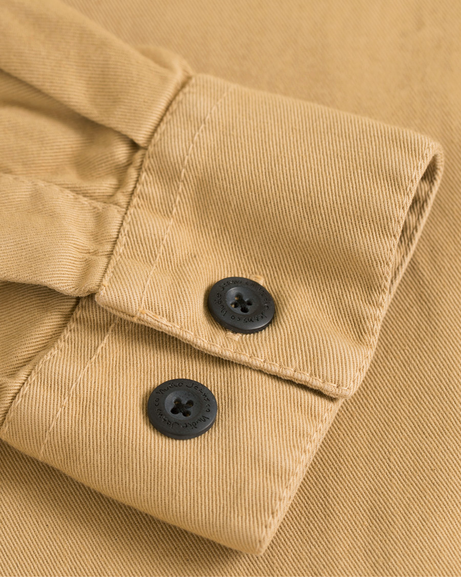Herre | Skjorter | Nudie Jeans | Henry Pigment Dyed Shirt Beige