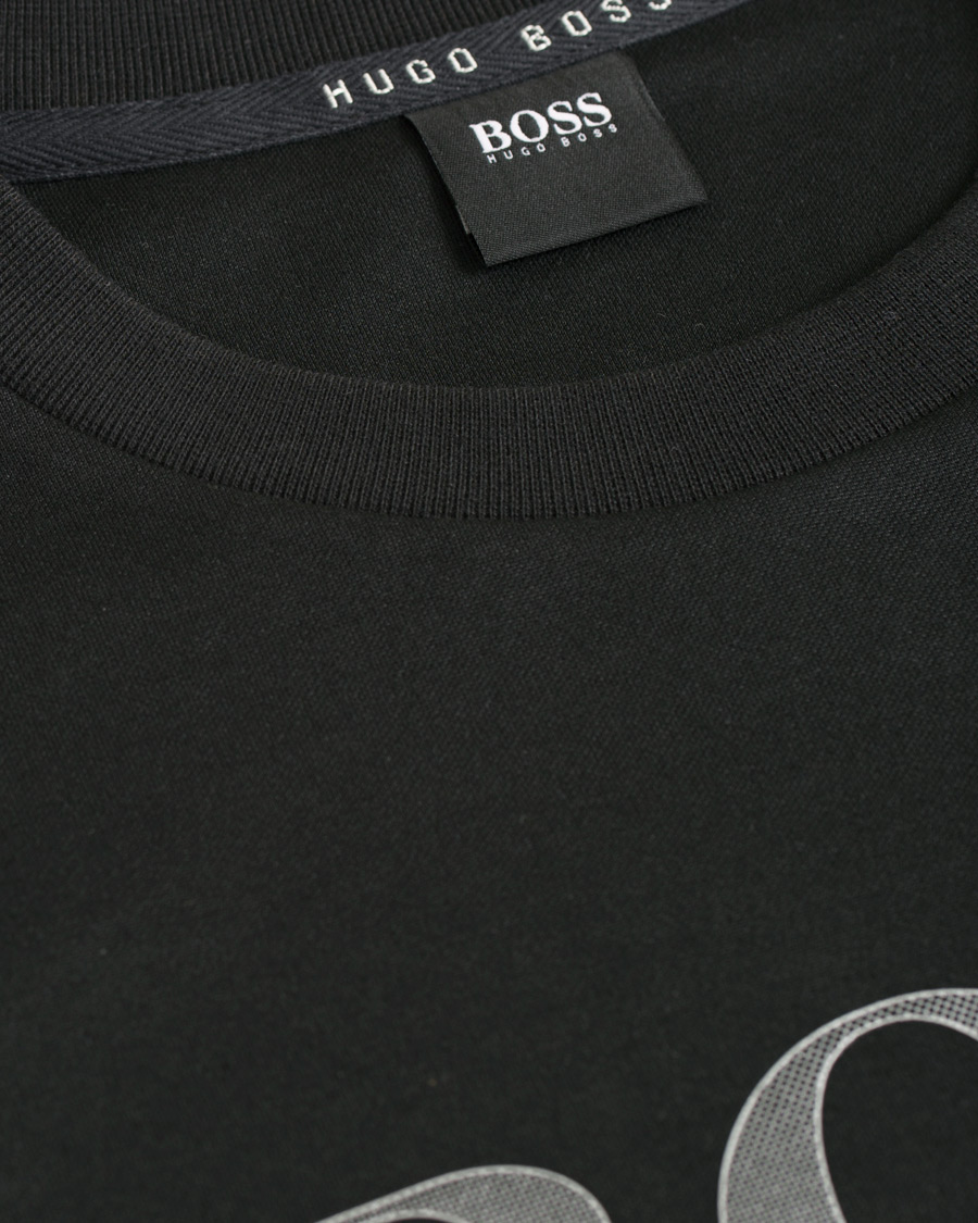 Herre | Trøjer | BOSS BLACK | BOSS Tracksuit Logo Sweatshirt Black