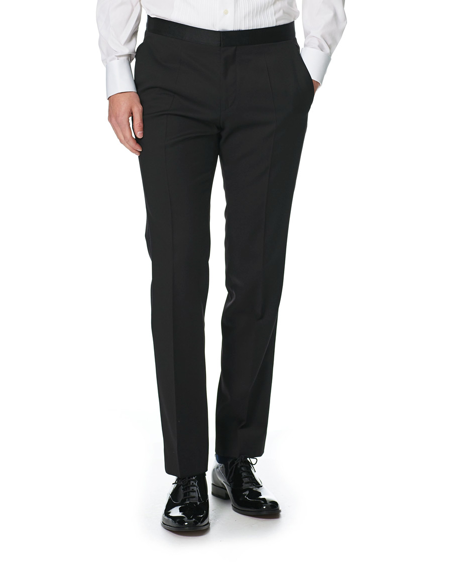 Herre | Bukser | BOSS BLACK | BOSS Gilian Tuxedo Trousers Black