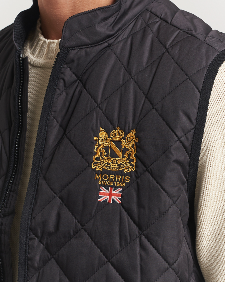 Herre | Veste | Morris | Trenton Quilted Vest Black