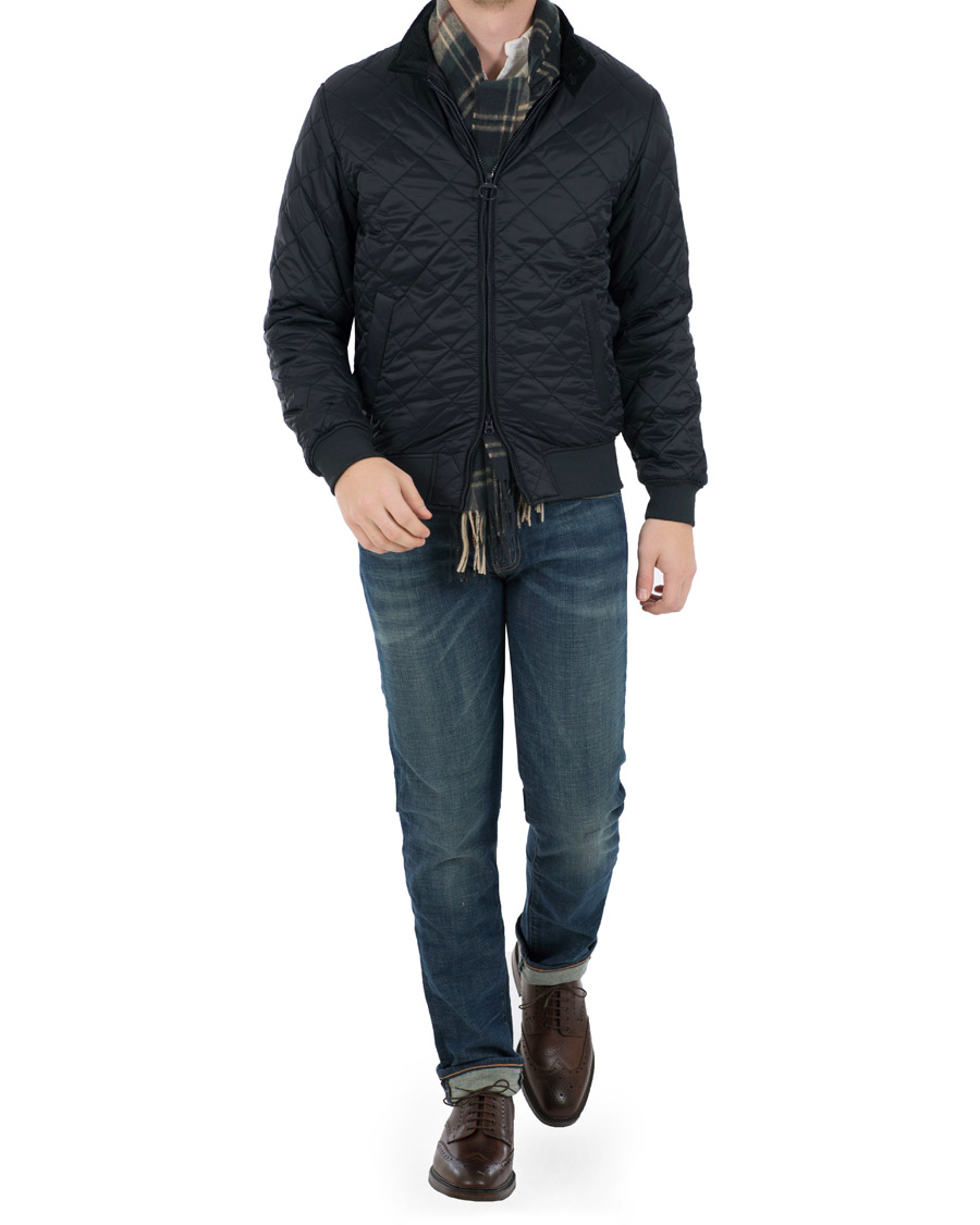 Herre | Jakker | Barbour Lifestyle | Romer Quilted Jacket Navy
