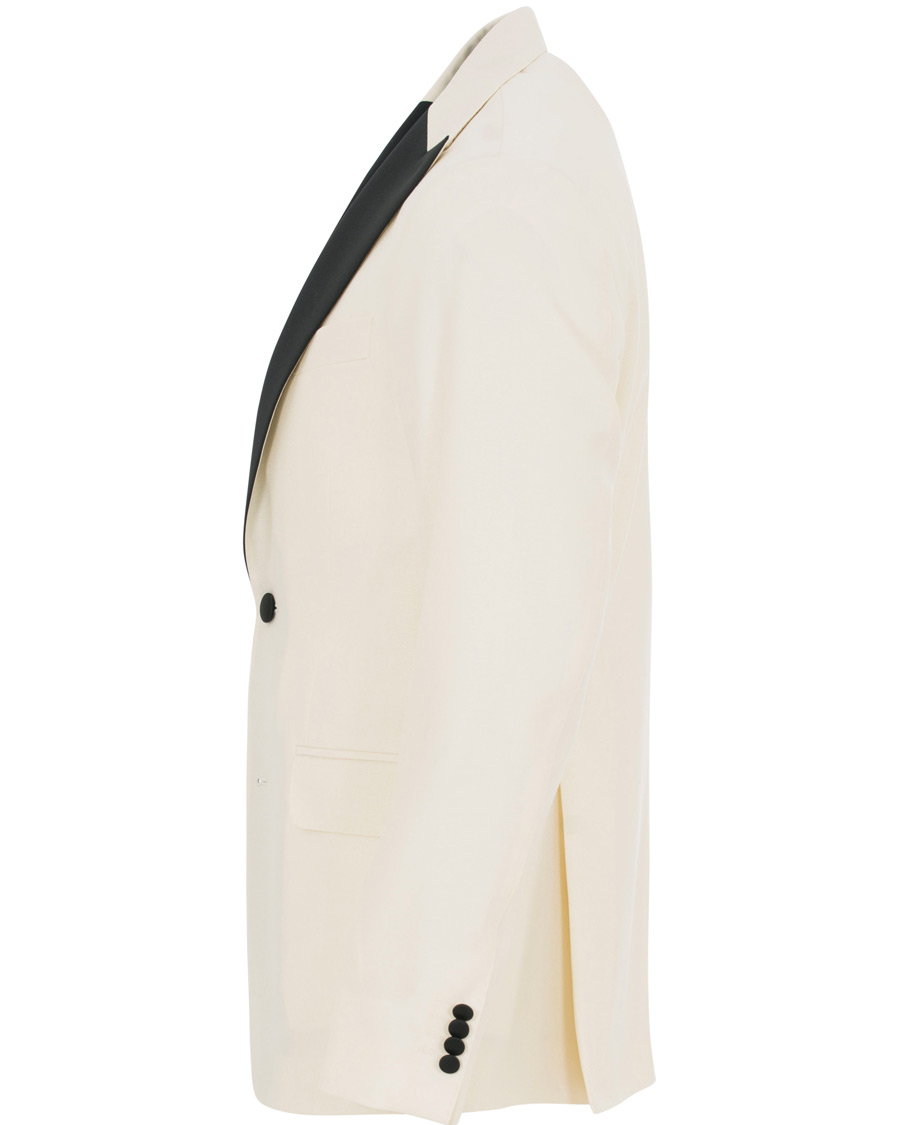 Herre | Blazere & jakker | Oscar Jacobson | Elder Peak Lapel Tuxedo Blazer White