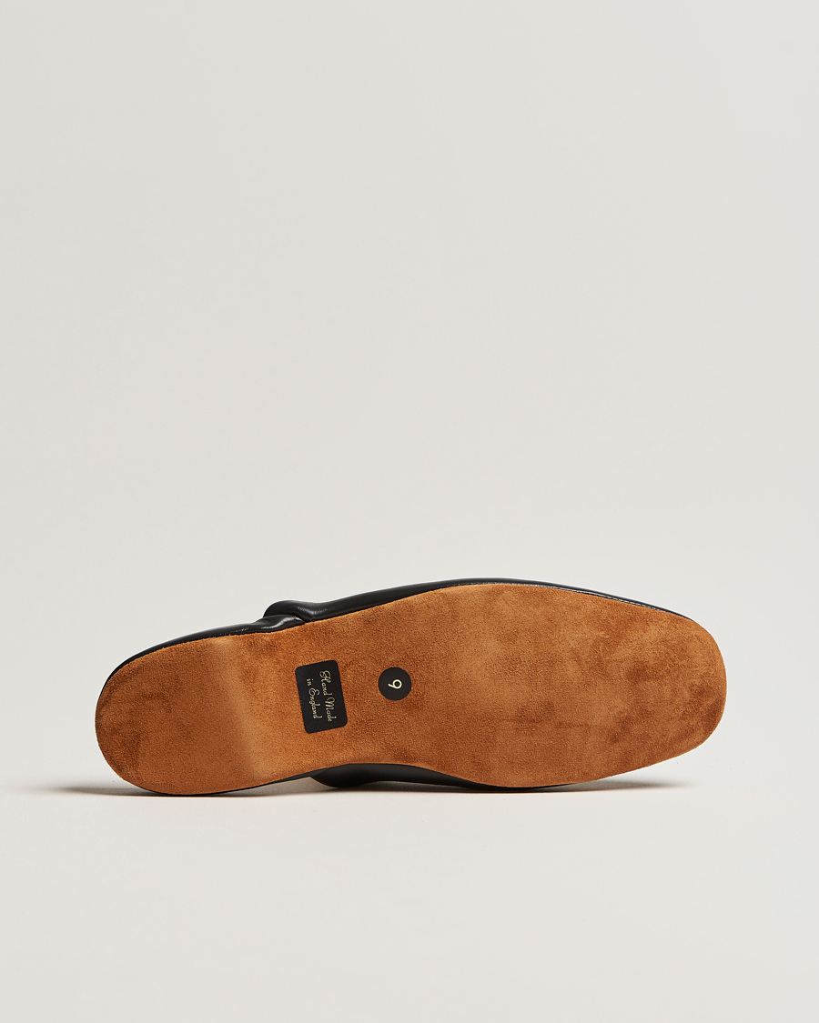 Herre | Sandaler & Hjemmesko | Crockett & Jones | Mule Calf Home Slipper Black