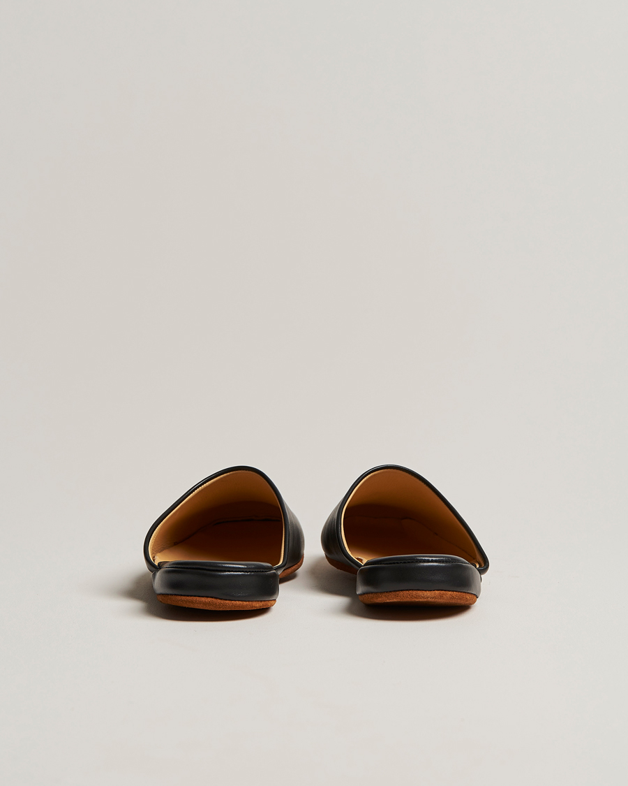 Herre | Sandaler & Hjemmesko | Crockett & Jones | Mule Calf Home Slipper Black