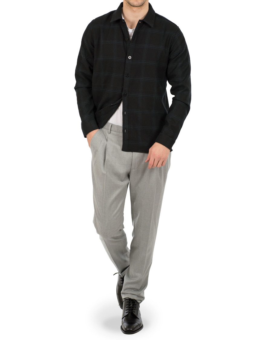 Herre | Jakker | Norse Projects | Jens Wool Overshirt Black