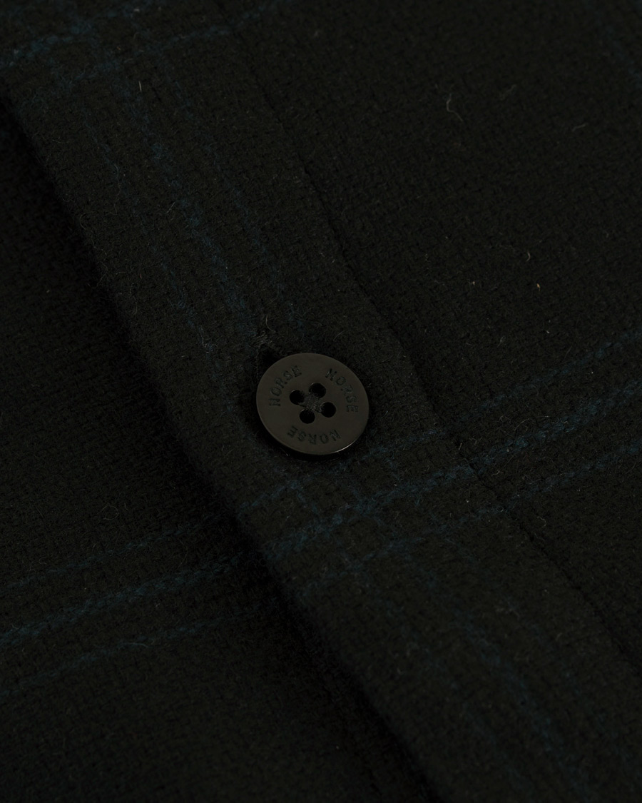 Herre | Jakker | Norse Projects | Jens Wool Overshirt Black