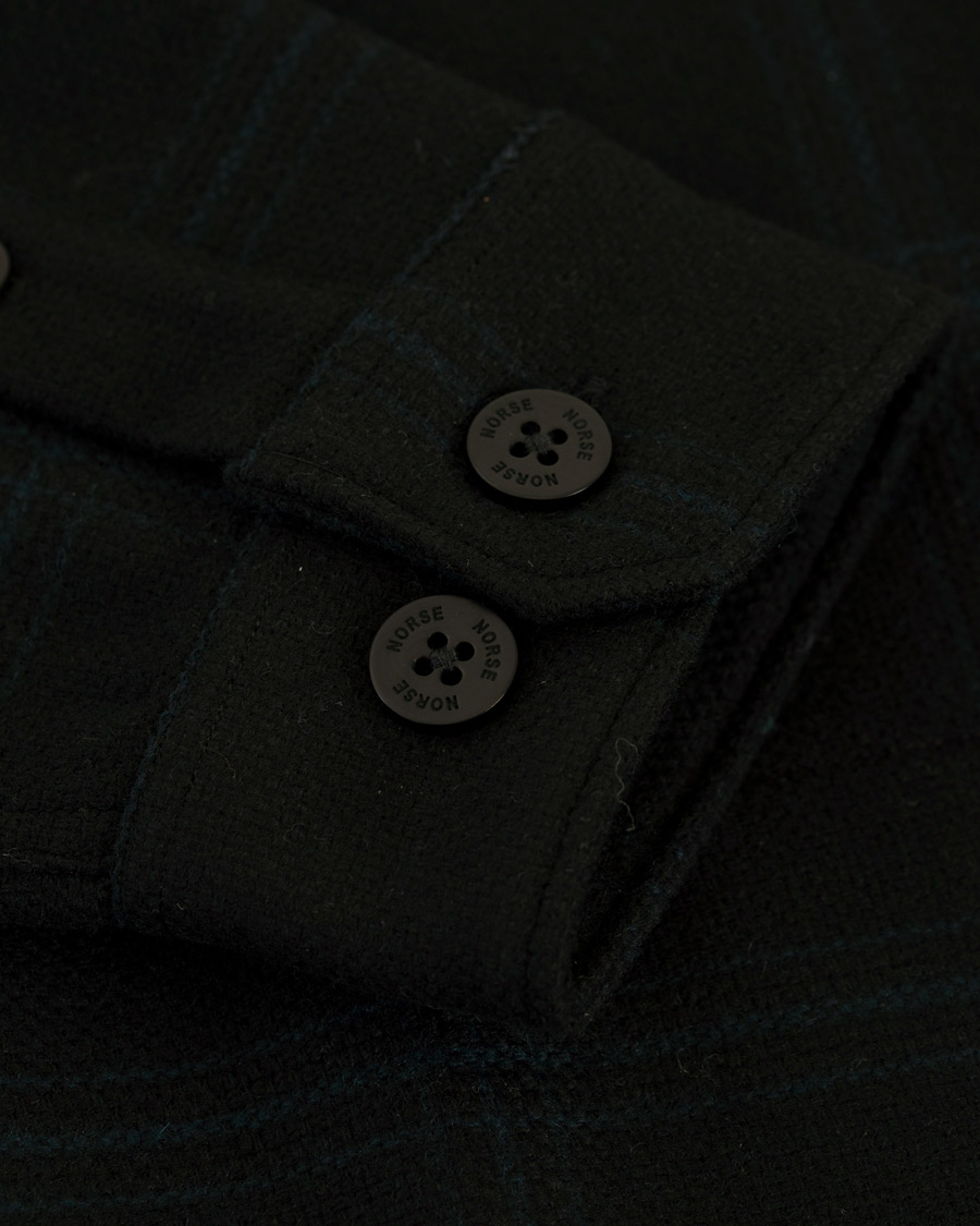 Herre | Jakker | Norse Projects | Jens Wool Overshirt Black