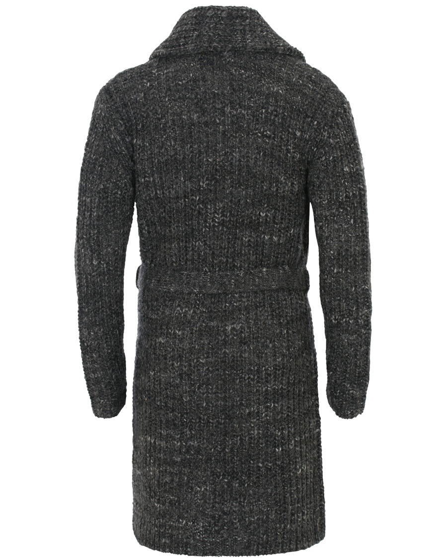 Herre | Trøjer | Polo Ralph Lauren | Wool Coatigan Dark Grey Rag