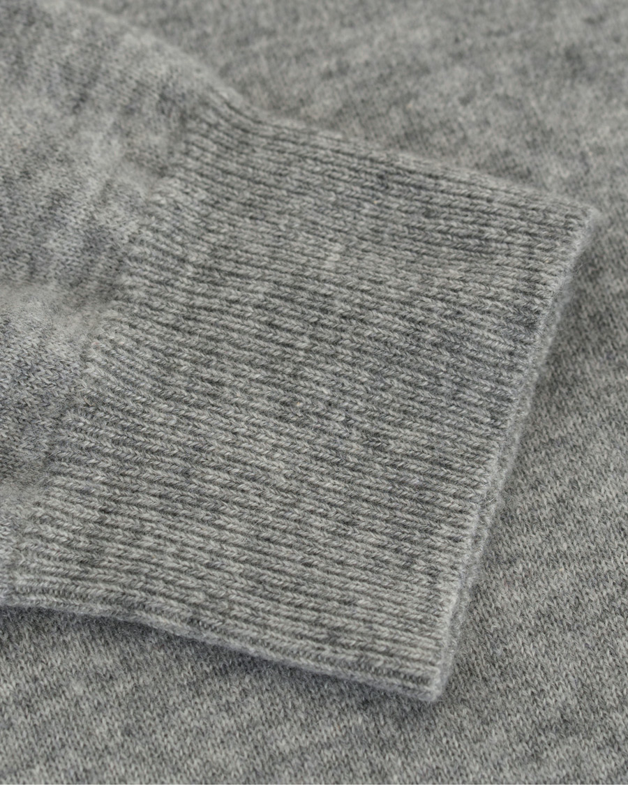 Herre | Trøjer | Polo Ralph Lauren | Cashmere Button Pullover Grey Heather