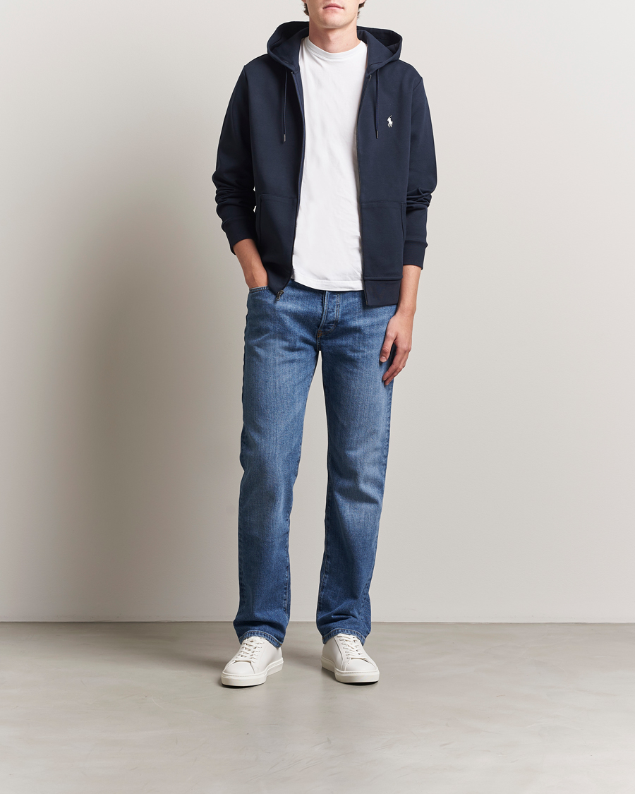 Herre | Trøjer | Polo Ralph Lauren | Tech Performance Full Zip Navy