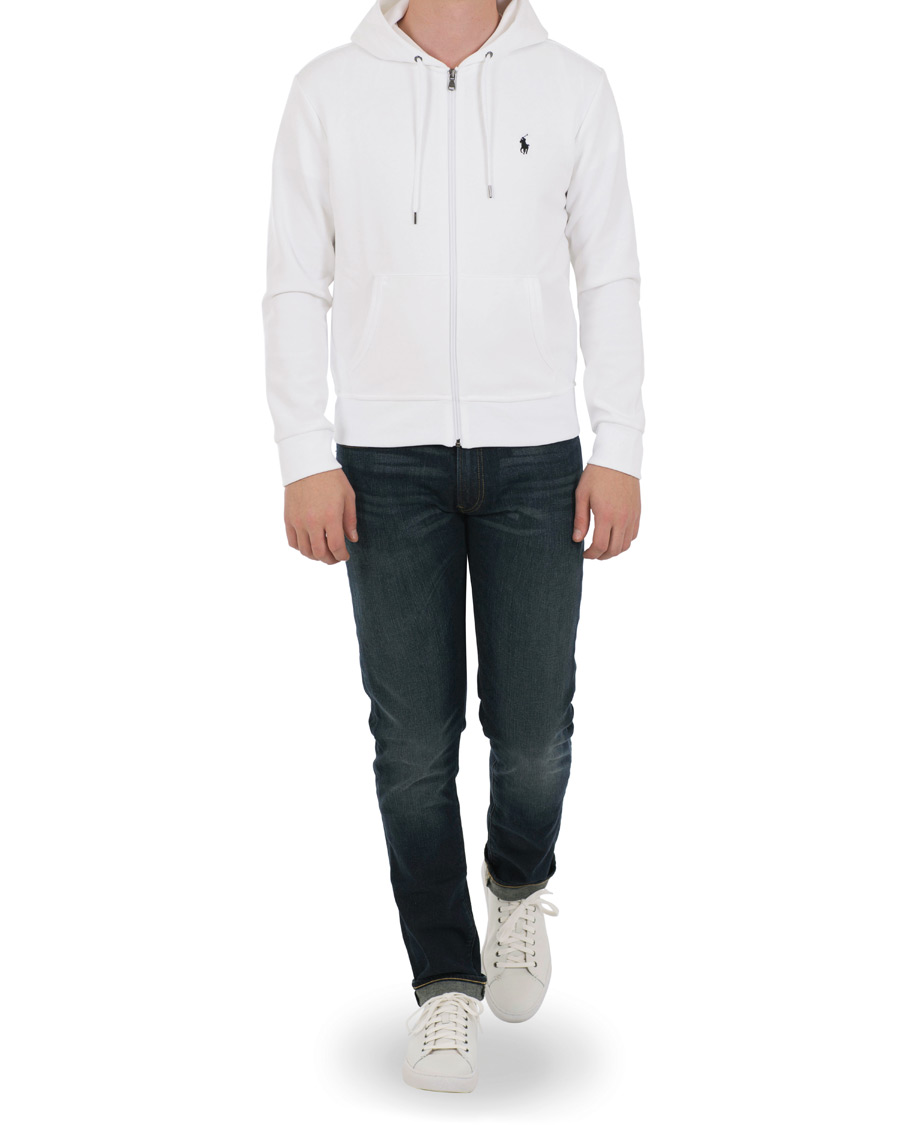 Herre | Trøjer | Polo Ralph Lauren | Tech Full Zip Hoodie White