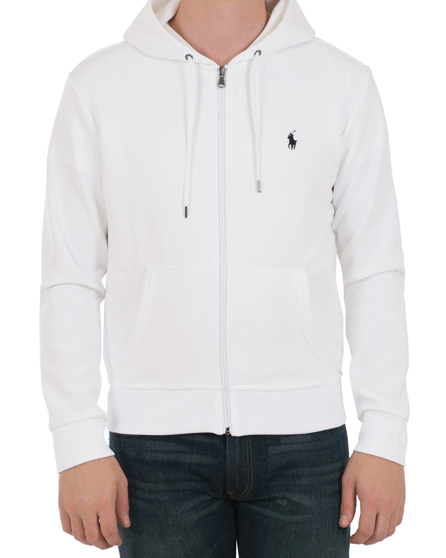 Herre | Trøjer | Polo Ralph Lauren | Tech Full Zip Hoodie White