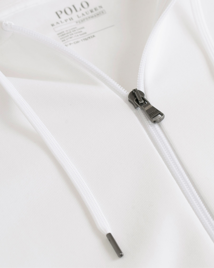 Herre | Trøjer | Polo Ralph Lauren | Tech Full Zip Hoodie White