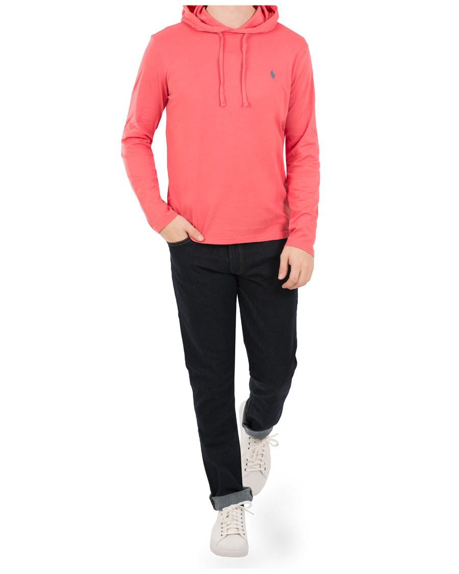 Herre | Trøjer | Polo Ralph Lauren | Long Sleeve Hooded Tee Hyannis Red
